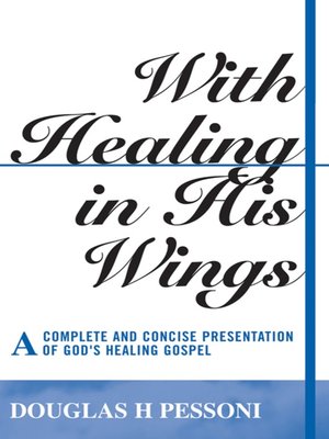 cover image of With Healing in His Wings